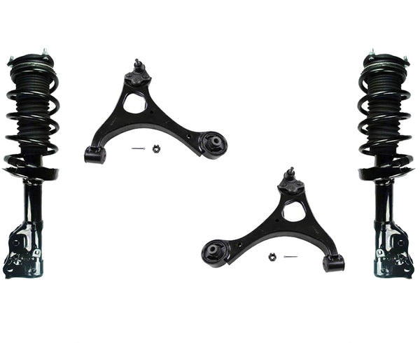 Front Complete Struts & Lower Control Arms Fits 2006-2011 Civic DX & LX 4Door
