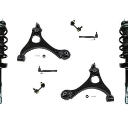 Enlaces de varillas de amarre de brazos de control de puntales completos delanteros para Civic DX y LX de 4 puertas 06-11