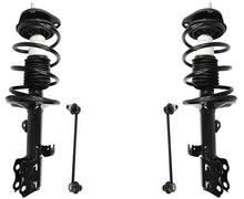 Front Struts W/ Coil Spring & Sway Bar Links For Toyota Matrix 2.4L 2009-2013