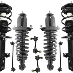Front & Rear Struts & Links For Toyota Matrix 2.4L All Wheel Drive 2009-2013