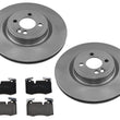 Front Brake Rotors & Brake Pads For Mini Cooper John Cooper Works 2009-2015