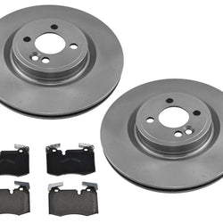 Front Brake Rotors & Brake Pads For Mini Cooper John Cooper Works 2009-2015