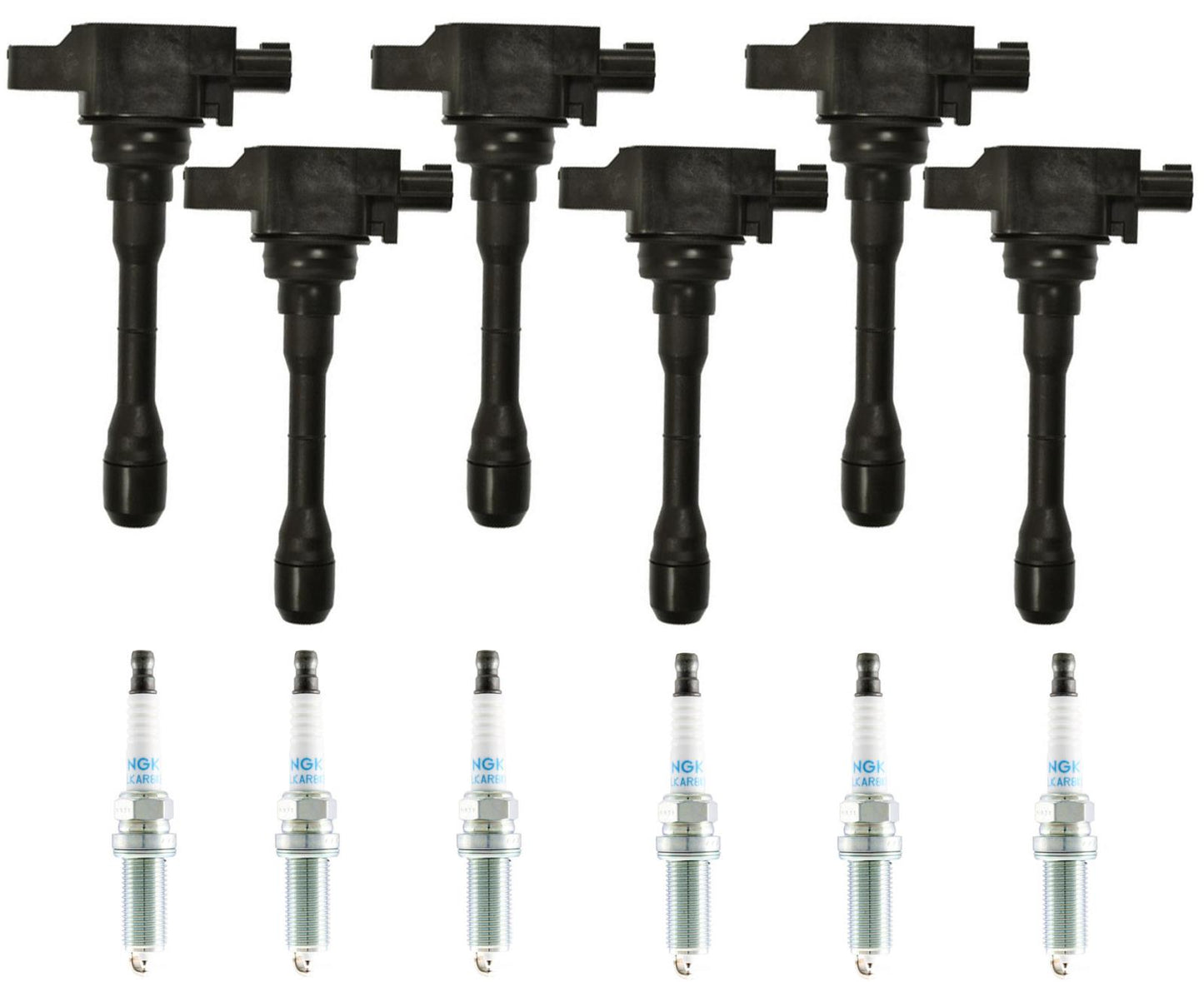 Direct Ignition Coil & Laser Iridium Spark Plugs For Infiniti Q50 3.0L 2016-2024