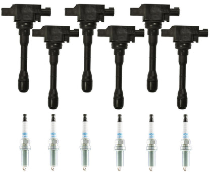 Direct Ignition Coil & Laser Iridium Spark Plugs For Infiniti Q50 3.0L 2016-2024