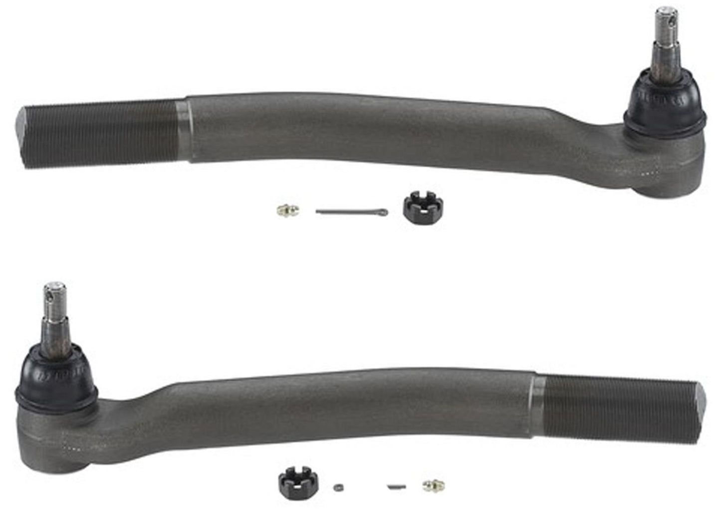 Left and Right Outer Tie Rods for 2011-2019 Ford F450 F550 REF ES800881 DS300008