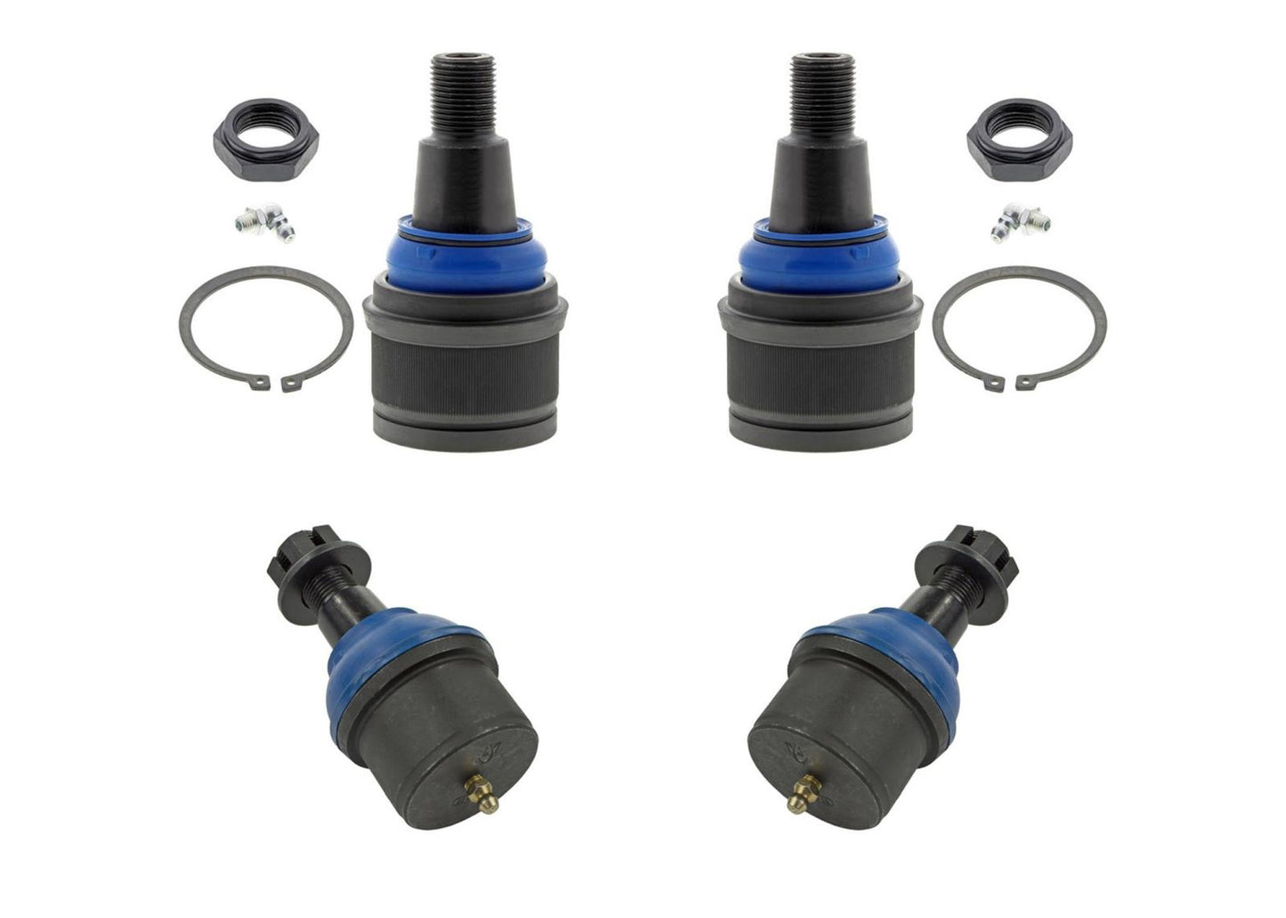 Rótulas superiores e inferiores engrasables para Ford F450 F550 2005-2019 Cabina y chasis