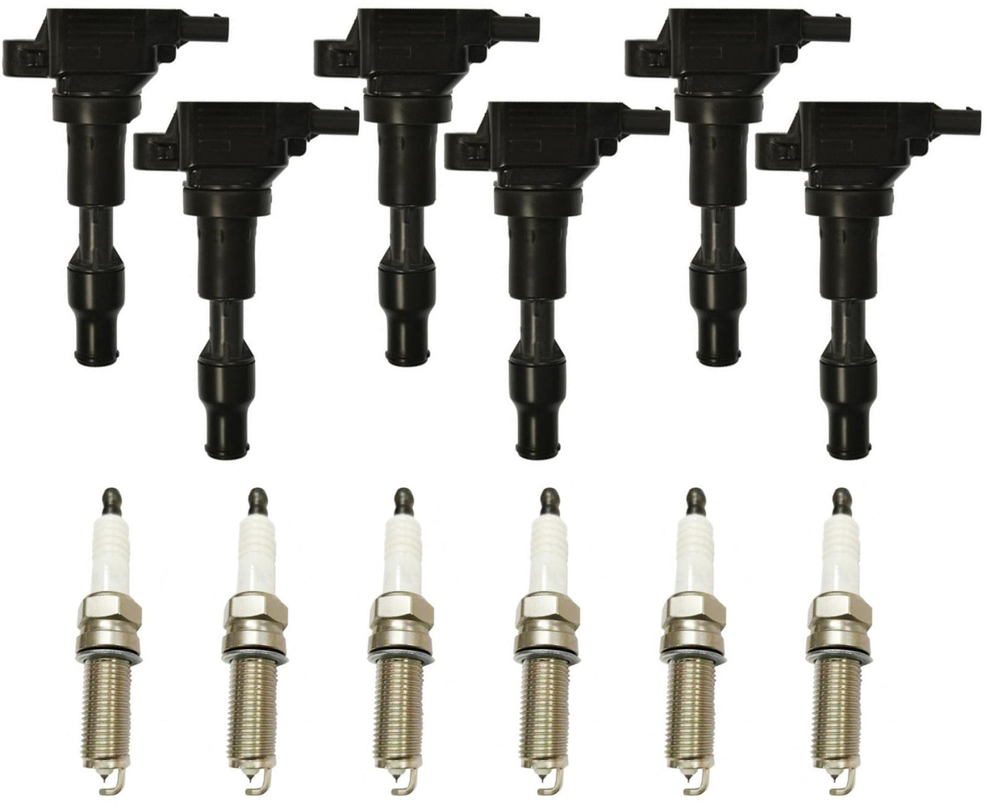 6 Direct Ignition Coil & Platinum Spark Plugs For Kia Sorento 3.3L 2018-2020