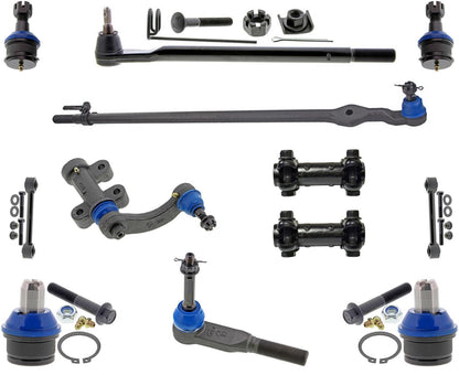 Drag Link Outer Tie Rod Ends for Ford F350 Wide Track Rear Wheel Drive 17-22