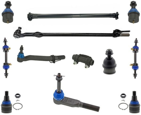 Drag Links Ball Joints Tie Rods For Ford F450 F550 Cab & Chassis 2011-2019