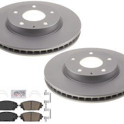 Front Coated Rotors & Brake Pads For Mazda 3 19-22 Blt in Japan All Wheel Drive