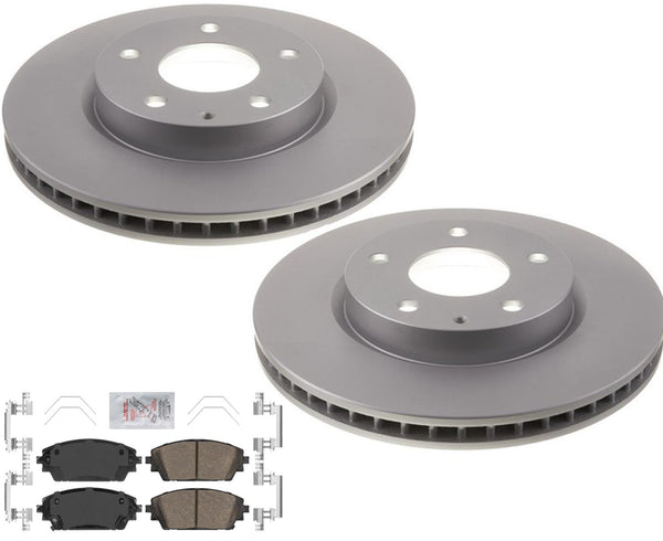 Front Coated Rotors & Brake Pads For Mazda 3 19-22 Blt in Japan All Wheel Drive