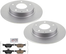 Rear Coated Disc Brake Rotors & Brake Pads for Mazda 3 2019-22 Built in Japan