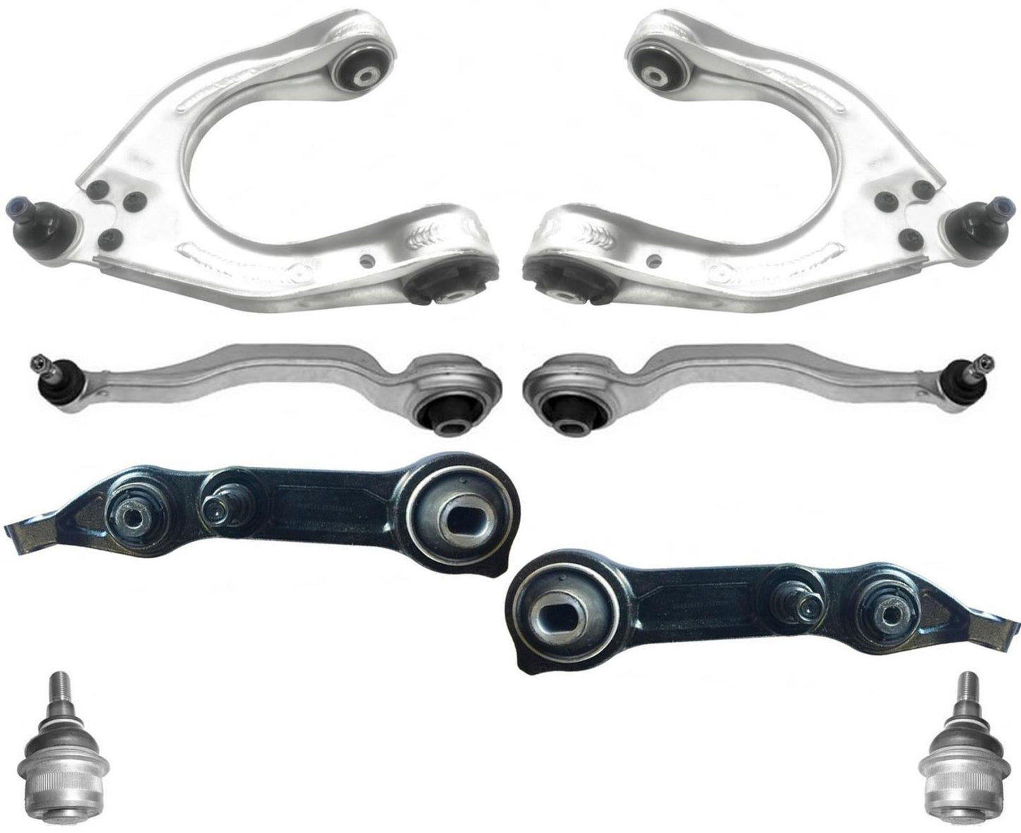 Brazos de control delanteros superiores e inferiores para Mercedes Benz E320 03-09 tracción trasera