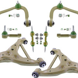 TTX Off Road Upper & Lower Control Arms & Sway Bar Links For Ford F150 2014 RWD