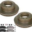 Off Road Performance Carbon Brake Rotors & Brake Pads For Ford F250 4x4 2008-12