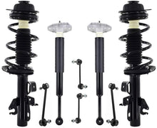 Puntales delanteros Amortiguadores y enlaces traseros completos para Cherokee All Wheel Drive 14-2018