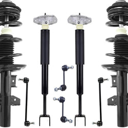 Front Complete Struts Rear Complete Shocks & Links For Dodge Dart Aero 13-16
