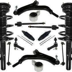 Front Complete Struts Control Arms Tie Rods & Links For Ford Taurus X 2008-2009
