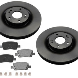 Front Brake Rotors & AmeriPRO Ceramic Brake Pads For Kia Sorento 2021-2022