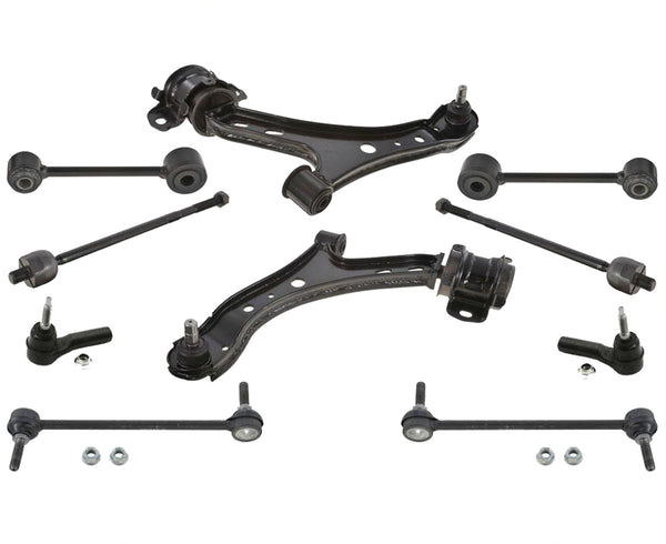 Fits 2005-2009 Ford Mustang Lower Control Arms Ball Joints Tie Rod Ends