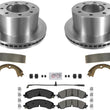 Carbon Performance Disc Brake Rotors Disc Pads for 20-23 GM Silverado 3500HD DRW
