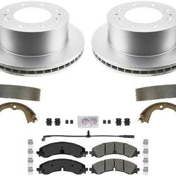 Pastillas de freno de disco recubiertas R GEO para Silverado 2500HD SRW 20-2023