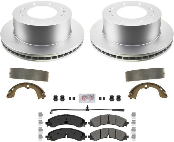 Pastillas de freno de disco recubiertas R GEO para Silverado 2500HD SRW 20-2023