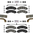 AmeriBRAKESFront & Rear Fleet Duty Disc Brake Pads For Silverado 2500HD 20-2025