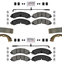 AmeriBRAKESFront & Rear Fleet Duty Disc Brake Pads For Silverado 2500HD 20-2025