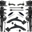 Front Complete Struts Control Arms Tie Rods & Links For Volvo C30 2008-2013
