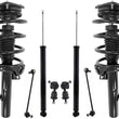 Front Complete Struts Rear Shocks & Sway Bar Links For Volvo C30 2007-2013