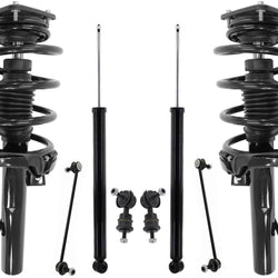 Front Complete Struts Rear Shocks & Sway Bar Links For Volvo C30 2007-2013