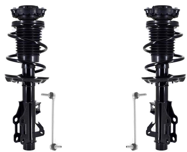 Front Struts & Links For Camaro LT LS Convertible 16-2022 W/O Variable Damping