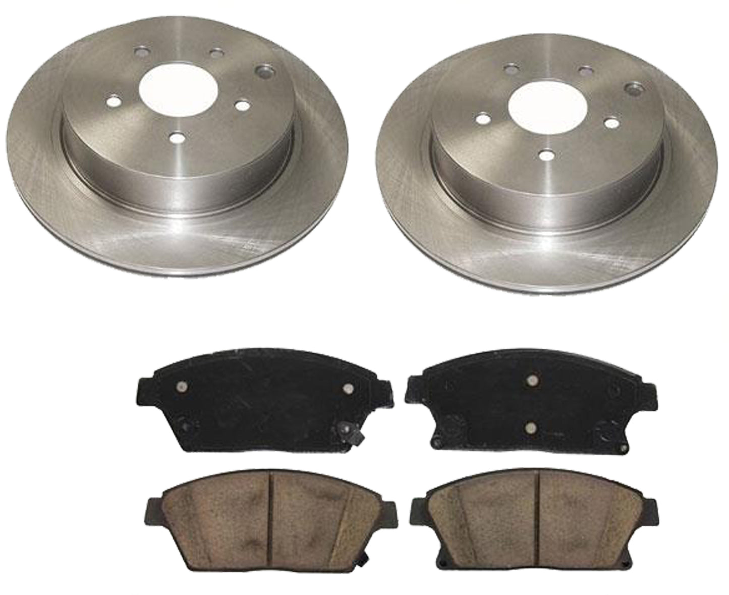 Juego de pastillas de freno de cerámica para frenos delanteros, rotores de disco, para Cadillac ATS 13-15