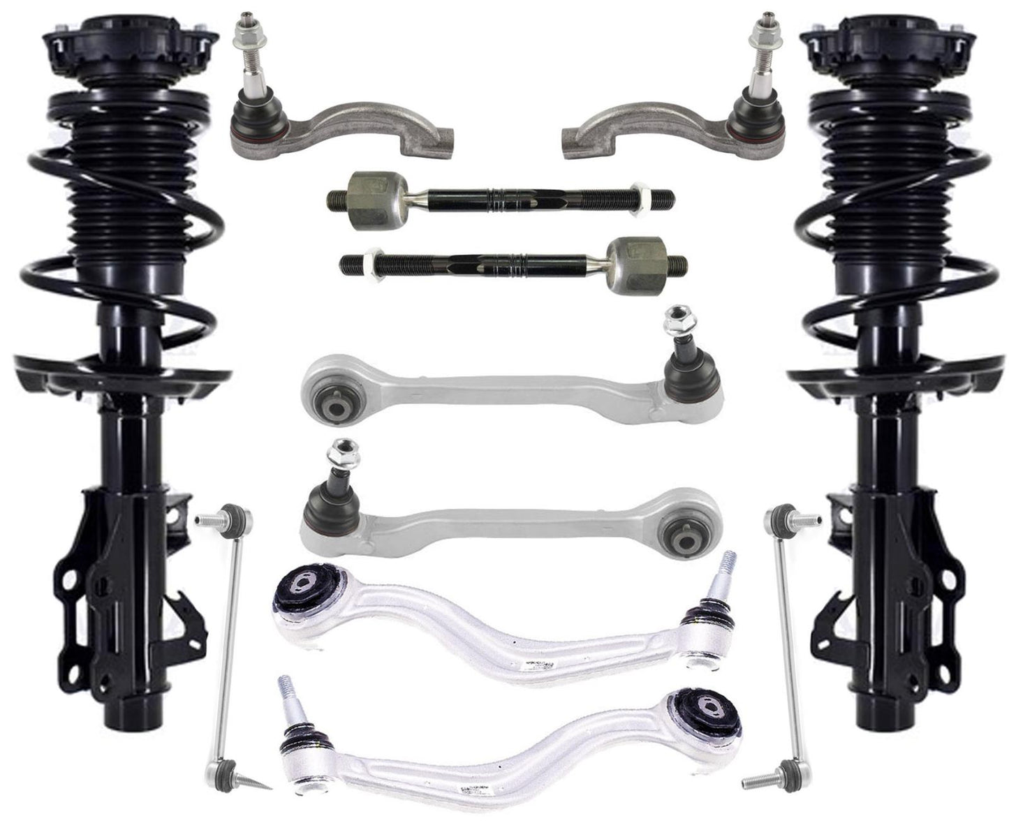 Front Struts Control Arms For Camaro LT Convertible 16-22 W/O Variable Damping