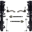 Front Struts Tie Rods & Links For Camaro LT LS Coupe 16-22 W/O Variable Damping