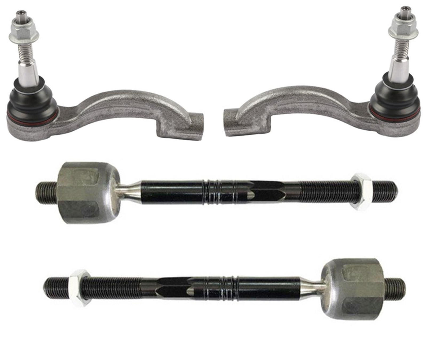 Front Left & Right Inner & Outer Tie Rods For Chevrolet Camaro 2016 2021 2022