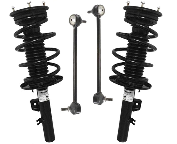 Front Quick Coil Spring Strut Mount Sway Bar Links Kit For 08-09 Ford Taurus X