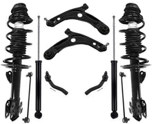 Front Struts Rear Shocks Control Arms Tie Rods & Links for Prius C 2012-2015