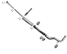 Sistema de escape del tubo de cola del silenciador del tubo para Chevrolet Express Van 1500 2500 10-17