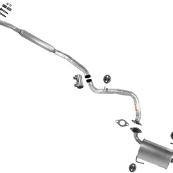 Sistema de escape silenciador de resonador de tubo de extensión para Subaru Legacy 2.5 2010-2014