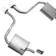 Left and Right Dual Mufflers Made in USA For Nissan Maxima 2009-2017