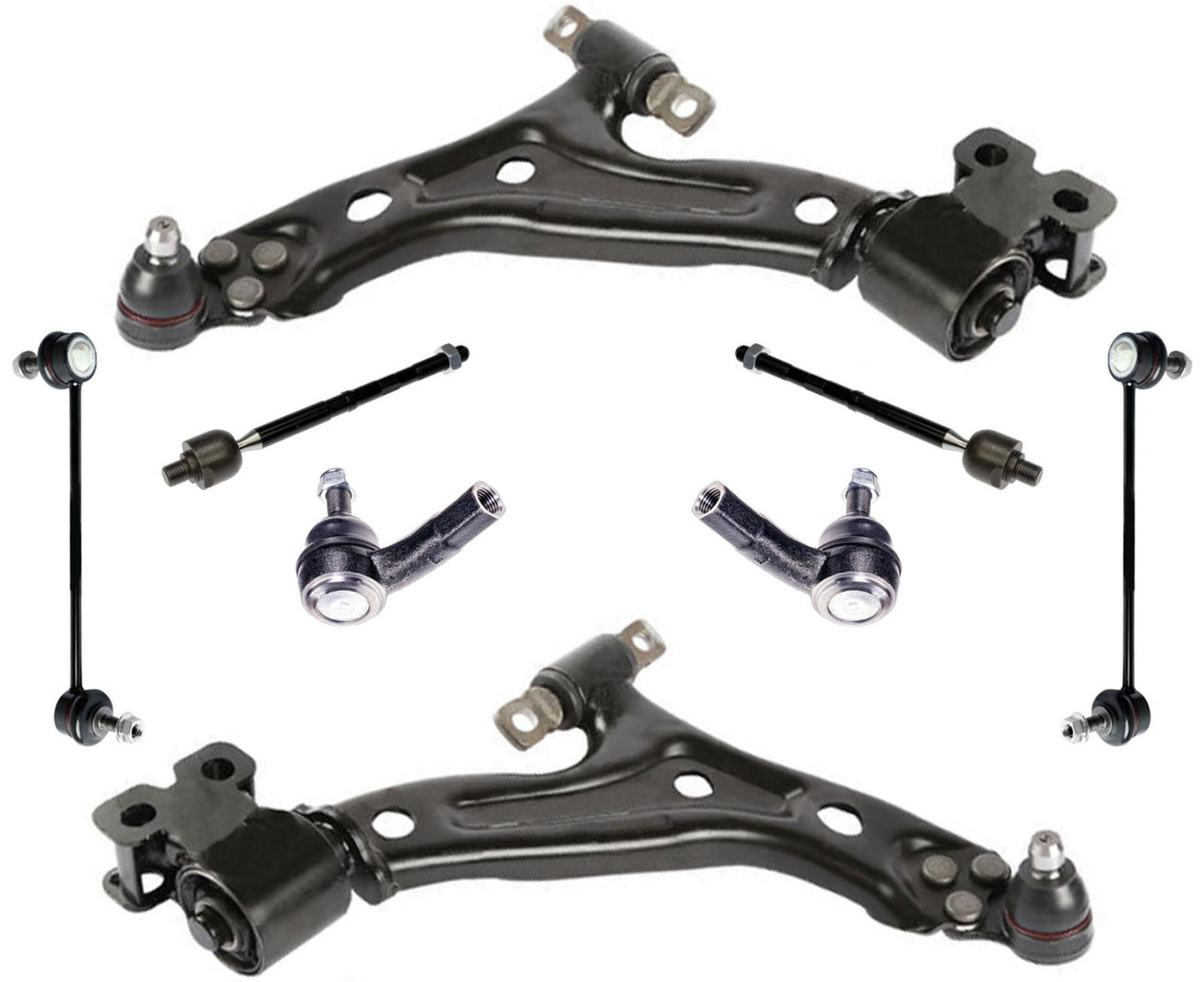 Lower Control Arms W/ Ball Joints Tie Rods & Links For Chevrolet Spark 2016-2022