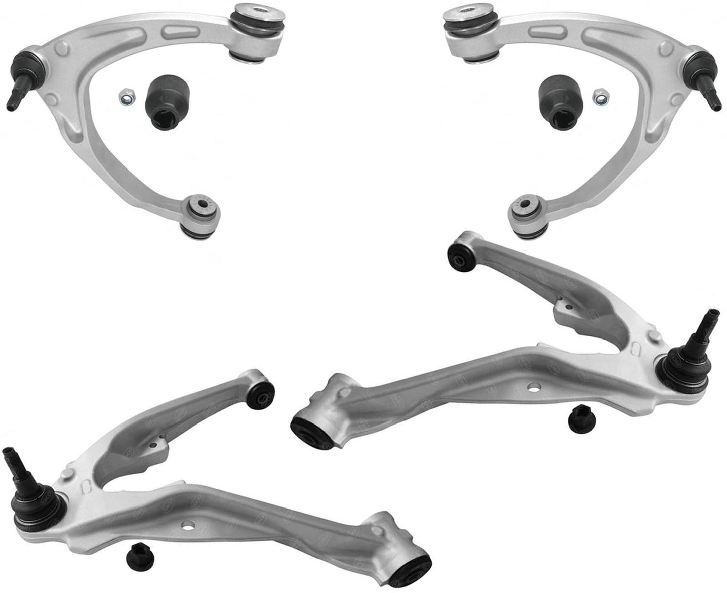 Front Upper & Lower Control Arms W/ Ball Joints For Chevrolet Tahoe 2015-2020
