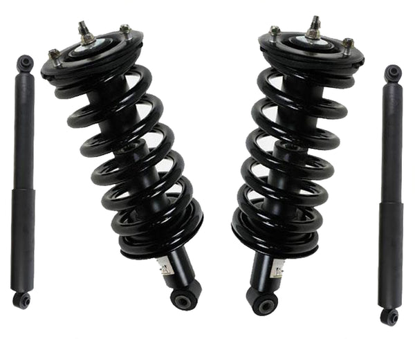 Coil Spring Strut Struts Shock Absorbers For 2004-15 Nissan Titan 4 Wheel Drive
