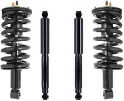 Front Struts & Rear Shocks & Links For Nissan Titan 2017 2022 2023 4 Wheel Drive