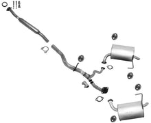 For 06-09 Subaru Outback 2.5L Non Turbo Dual Muffler Pipe Exhaust System