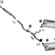 For 2006-2009 Subaru Legacy 2.5L Non Turbo Dual Muffler Pipe Exhaust System