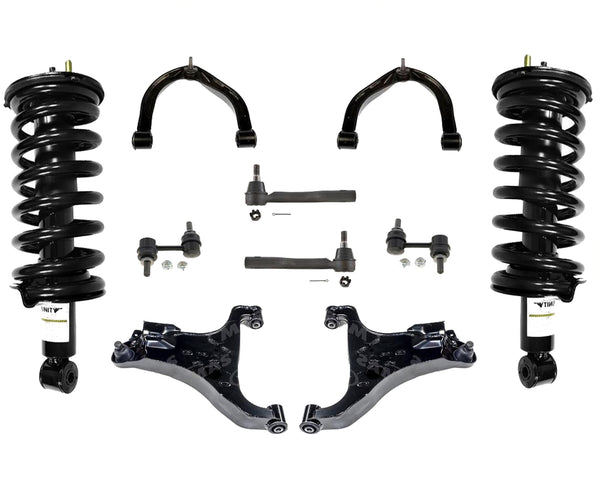 Brazos de control de puntales delanteros, tirantes y enlaces para Armada 2005-2010 con tracción trasera