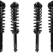 Front & Rear Complete Struts W/ Coil Spring Assembly For Honda CR-V 1997-2001